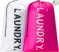 2 Pack Travel Laundry Bag, Extra Large Dirty Clothes Organizer by Unknown