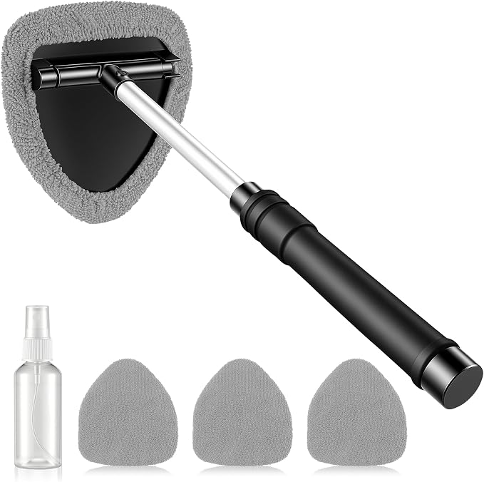 JUSTTOP Windshield Cleaner Tool, Car Interior and Exterior Window Cleaning Kit by JUSTTOP