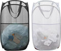 Pack of 2 Pop Up Mesh Laundry Hamper by Aplter
