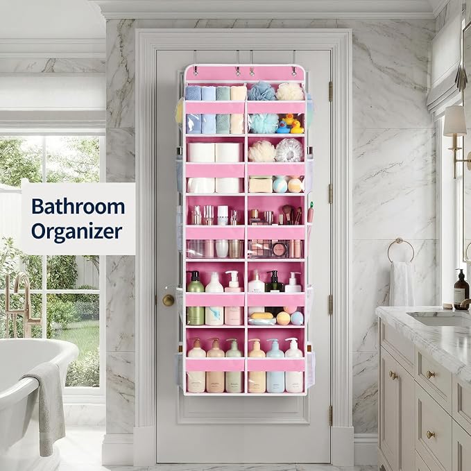 Yecaye 5 Tier Over The Door Organizer, 10 Compartments Large Door Storage | 20" - Image 9