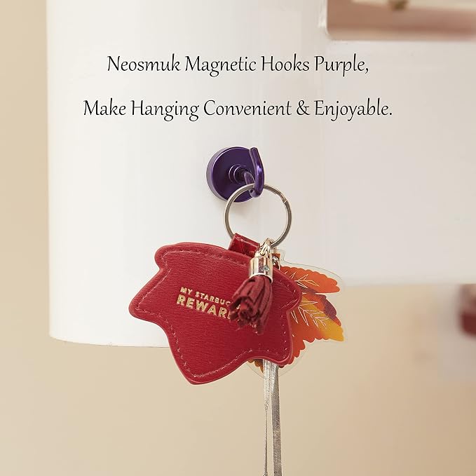 Neosmuk Magnetic Hooks, 40lb Heavy Duty, 10 Pack - Image 3