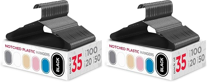 Plastic Hangers Clothes Hangers by Sharpty