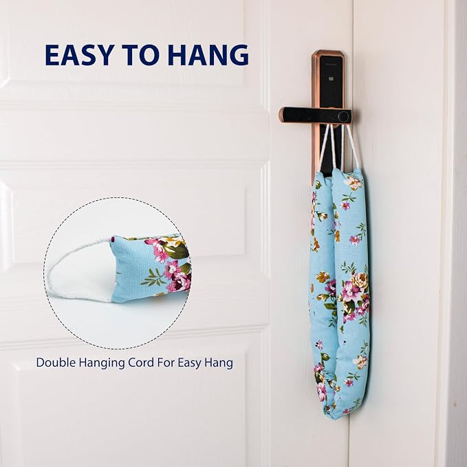 2 Pack 32 Inch 2.8 Inch Wide Slim Under Door Blocker Door Draft Stopper - Image 4