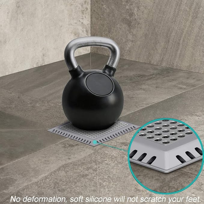 Aojuxix Shower Drain Hair Catcher/Drain Protector/Shower Drain Cover | - Image 4