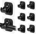 Codoule Self Adhesive No Drill Adjustable Curtain Rod Holder Hooks Brackets | by Codoule