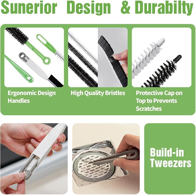 4pcs Flexible Cleaning Brush Set - Image 4