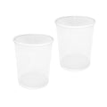 2-Pack 6-Gallon Round Steel Mesh Trash Can, Recycling Wastebasket by SevilleClassics