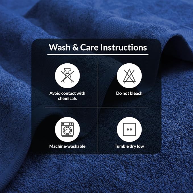 Infinitee Xclusives 100% Ring-Spun Cotton Bath Towels - Image 8