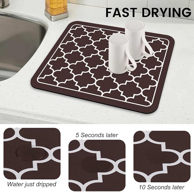 Dish Drying Mat Absorbent Dish Drying Mats - Image 4