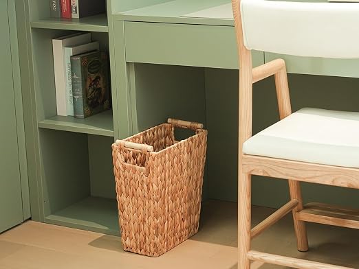 Coeusy 6 Gallon Wicker Trash Can - Image 4