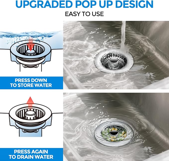 zaa Kitchen Sink Drain Strainer - Image 3
