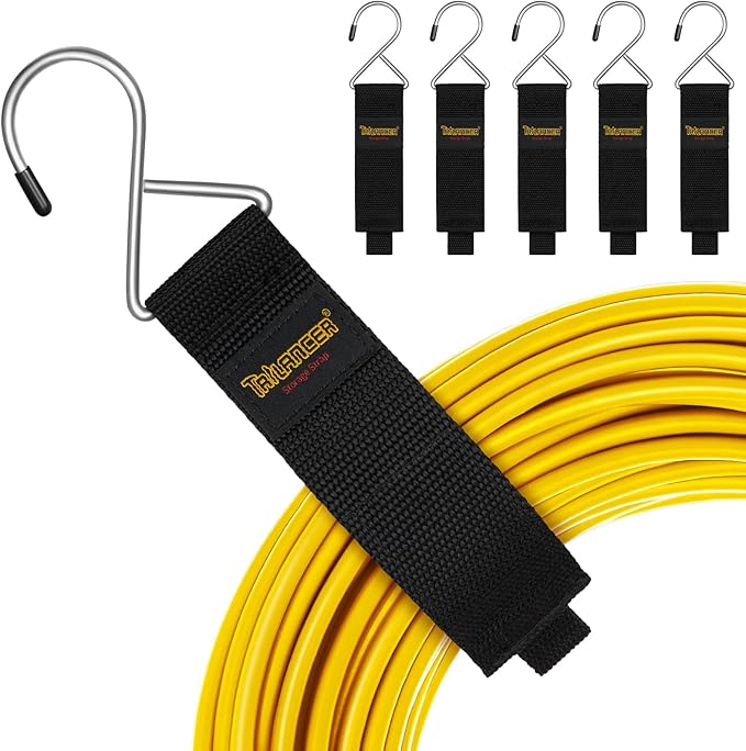 Extension Cord Organizer and Hanger, Trilancer Storage Straps | Hook-and-Loop by Trilancer