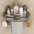 VOLPONE Corner Shower Caddy Suction Cup, 1 Pack Shower Shelves No Drilling by VOLPONE