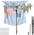 BAKON Heavy Duty Clothesline Outdoor, 40M Rotary Adjustable Tension Umbrella by BAKON