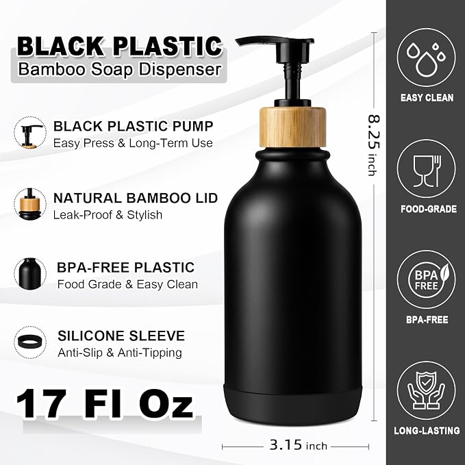 KASUNTING Hand Soap Dispenser Bathroom - Image 2