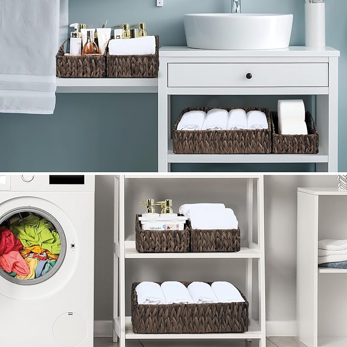 Pantry Baskets Organization, Wicker Basket - Image 7
