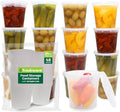 Freshware Food Storage Containers 24 oz Plastic Deli Containers by Freshware