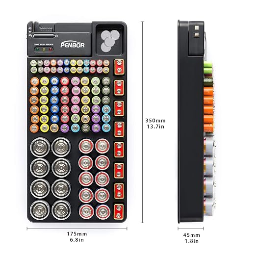 Battery Organizer Storage Case - Image 3
