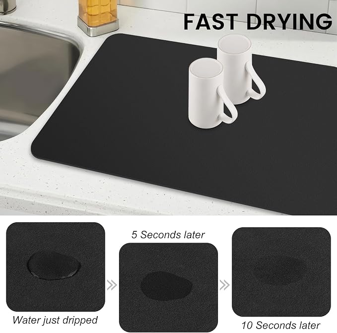 Dish Drying Mat Absorbent Dish Drying Mats - Image 4