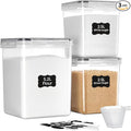 Vtopmart 3 PCS Flour and Sugar Storage Container Sets by Vtopmart