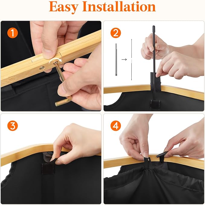 Lifewit 150L Double Laundry Hamper - Image 5