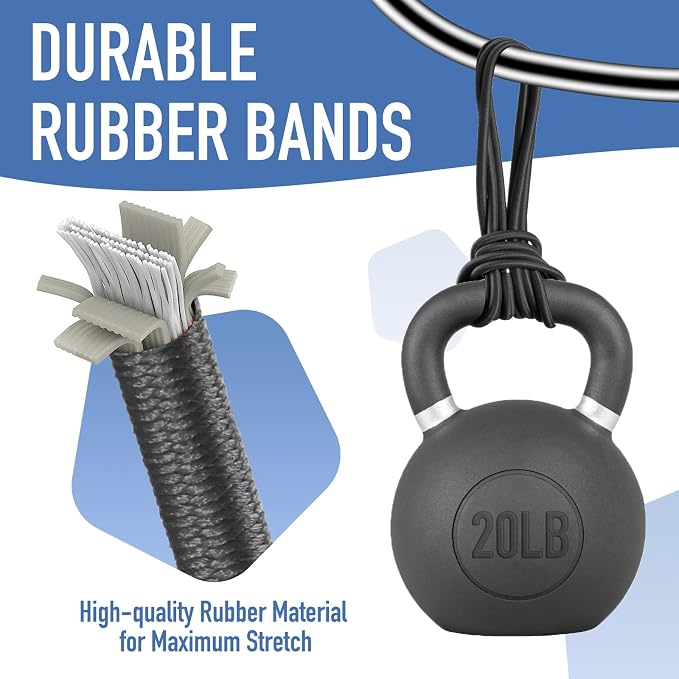 Trash Can Rubber Bands, Heavy-Duty Garbage Bag Holder - Image 3