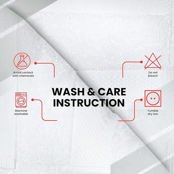 Infinitee Xclusives 100% Cotton Luxury Wash Cloths - Image 6