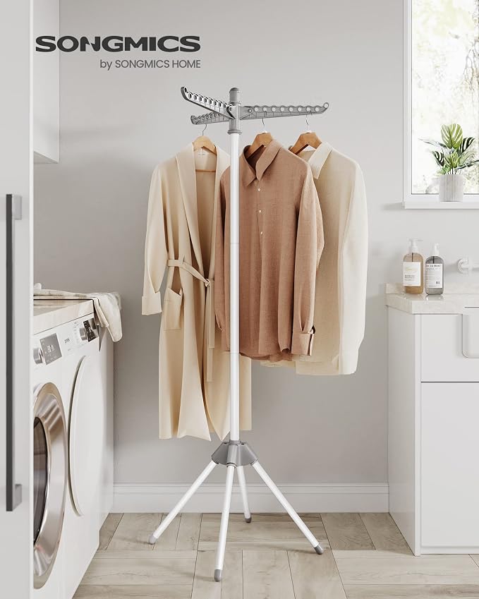 SONGMICS Clothes Drying Rack, 59-Inch Folding Laundry Drying Rack - Image 2