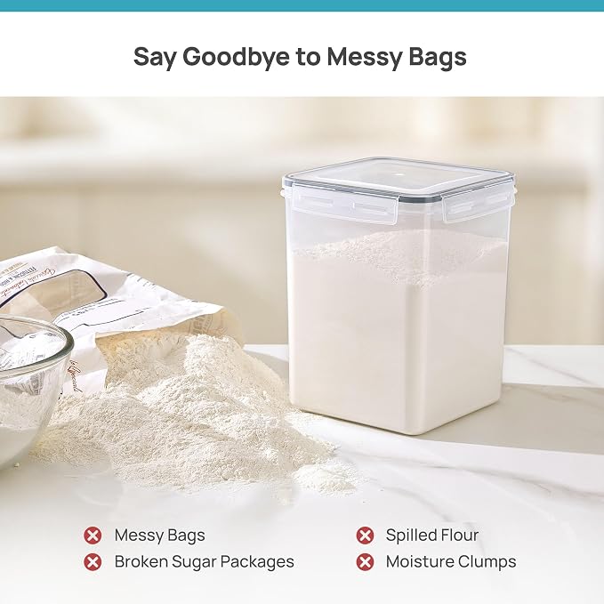 Vtopmart 5 PCS Flour and Sugar Storage Container Sets - Image 3