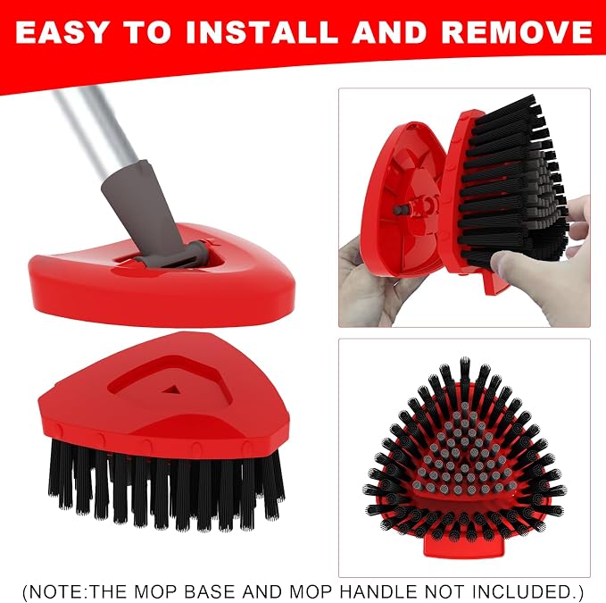 Small 1 Pack Scrub Brush Replace Head ONLY - Image 4