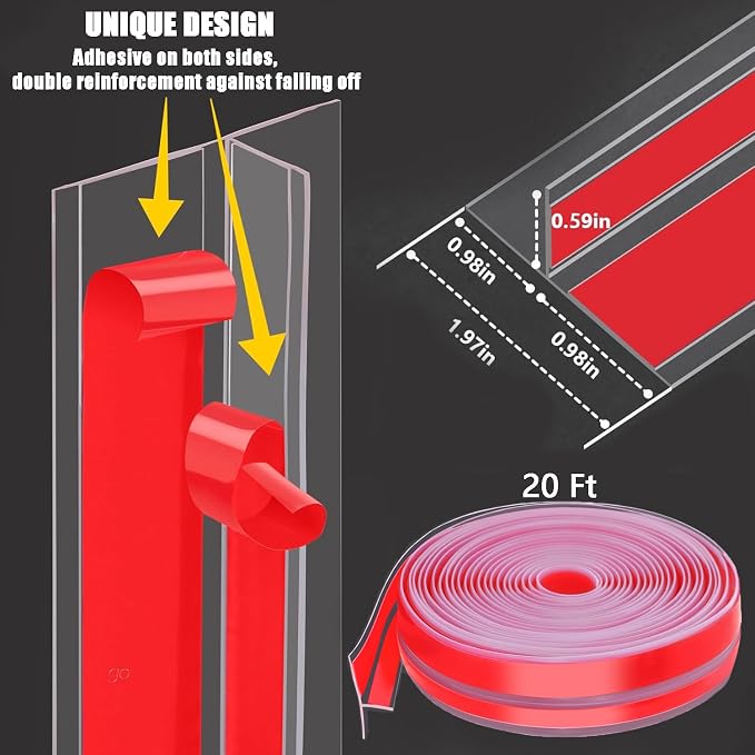 Upgrade T-Shaped Door Draft Stopper - Image 2