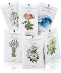 MYARO 12 Pack Assorted Floral Scented Sachets, Closet Deodorizer Freshener by MYARO