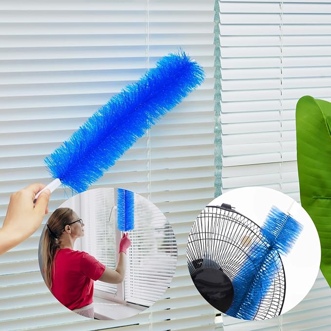 Fan Cleaner Brush, Fan Brush Cobweb Duster Microfiber Duster Ideal - Image 4