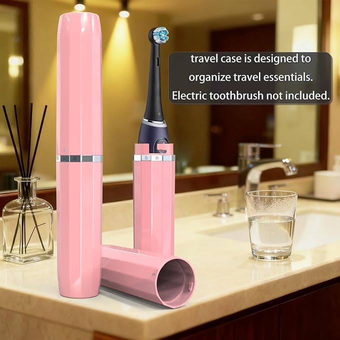 Long Ventilated Electric Toothbrush Travel Case, Portable Holder, Fits Most - Image 5