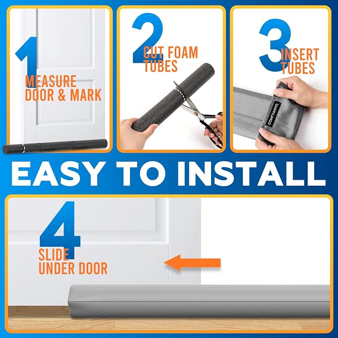 Comfyanno Under Door Draft Stopper - Image 6