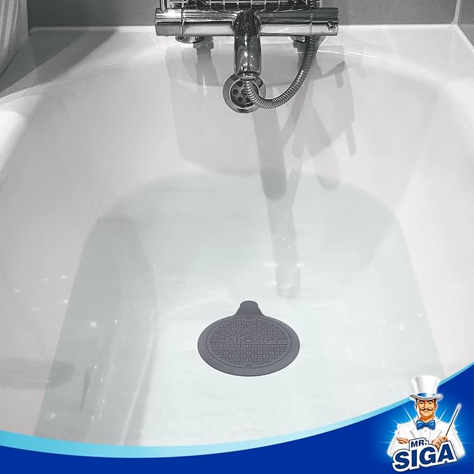 MR.SIGA Silicone Bathtub Stopper, Drain Stopper - Image 4