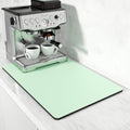 Rnivvi Coffee Mat, Hide Stain Rubber Backed Absorbent Dish Drying Pad by Rnivvi