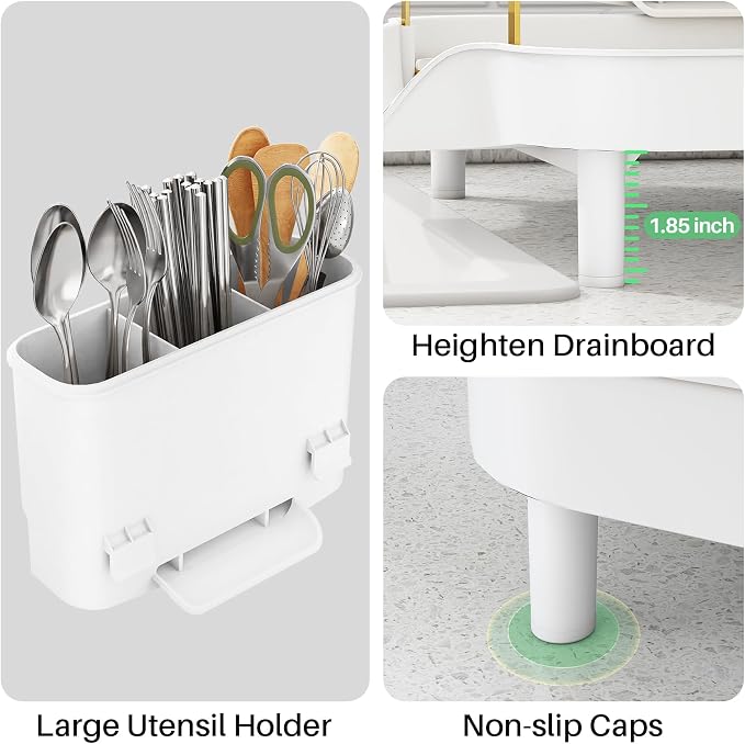 SAYZH Expandable Dish Drying Rack - Image 7