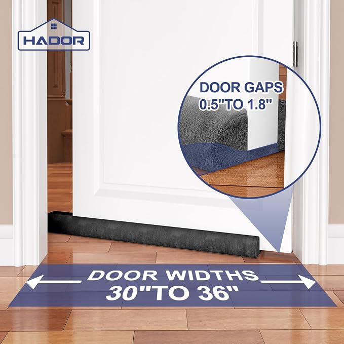 HADOR 2 Pack Door Draft Stopper - Image 2