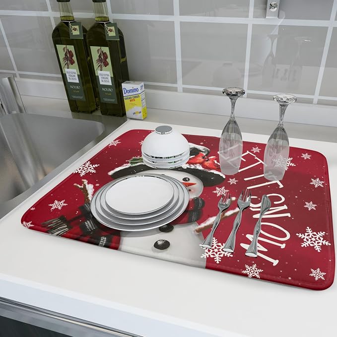Merry Christmas Dish Drying Mat - Image 6