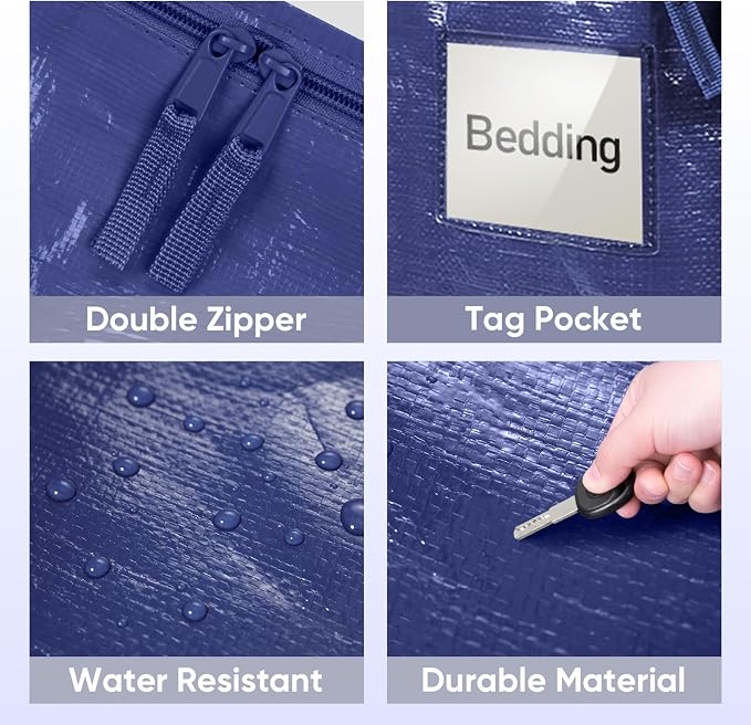 TICONN 2 Pack Extra Large Moving Bags Heavy Duty - Image 6
