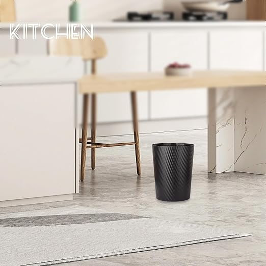 UUJOLY Small Bathroom Trash Can Wastebasket Garbage Can, 2 Pack | Open-Top - Image 5