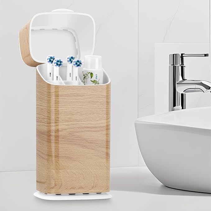 GFWARE Wood Electric Toothbrush Holder - Image 7