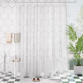 AmazerBath Extra Long Shower Curtain 90 Inches Long, Tall Bathroom Curtain by AmazerBath