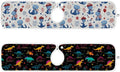 Blue Dinosaurs Fireworks 4th July Sink Mat by Tatenale