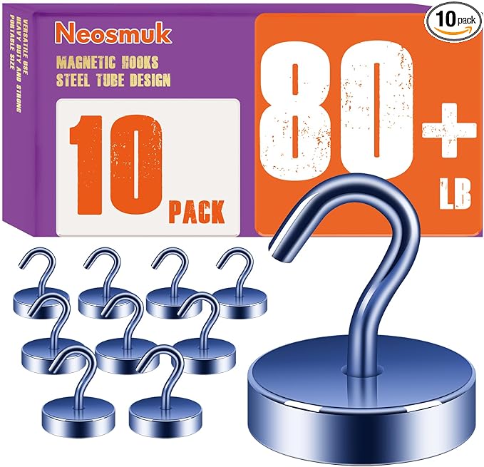 Neosmuk Magnetic Hooks Steel Tube Design by Neosmuk