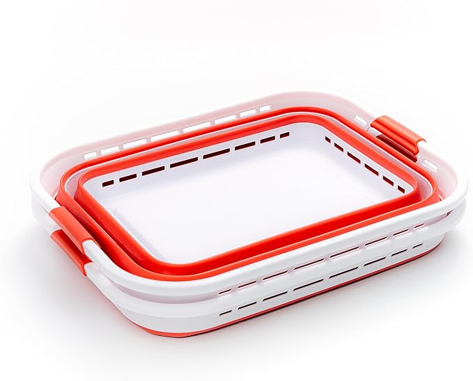 SAMMART 42L Collapsible Plastic Laundry Basket - Image 3