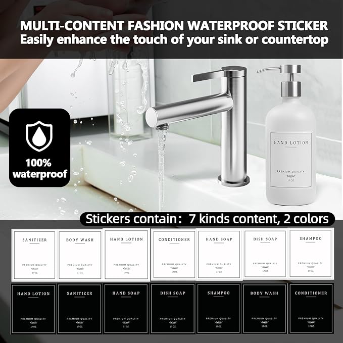 Glass Soap Dispenser Bathroom - Image 4