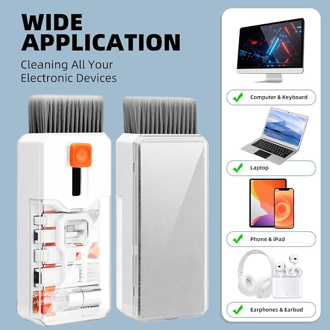 Ordilend Keyboard Cleaner & Laptop Cleaning Kit, All-in-1 - Image 7