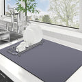 Dish Drying Mat Absorbent Dish Drying Mats by WiseLife